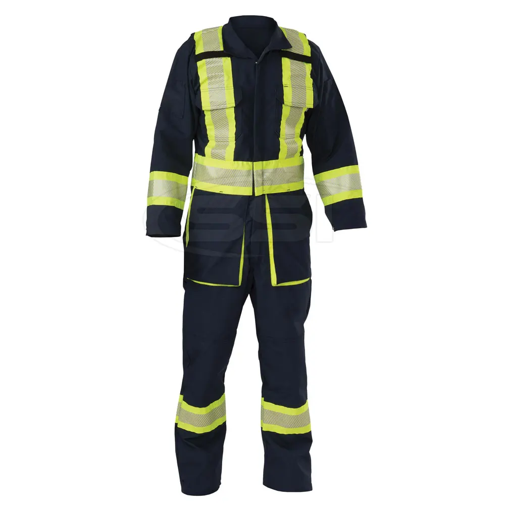 100% Fireproof Materials Fire Resistance FR Safety Coverall scrub suit
