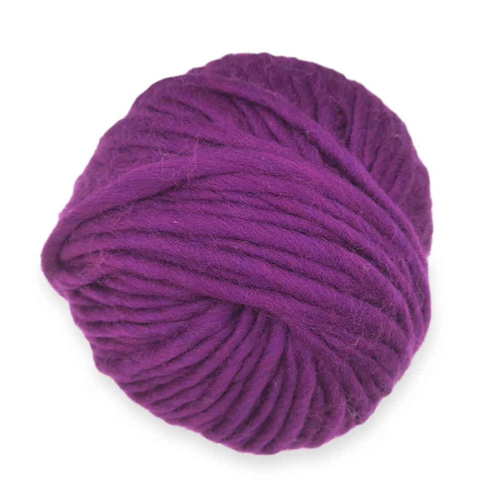 Hot selling Super Soft 100% High Quality merino wool yarn  thick wool crochet Yarn of dyed colors