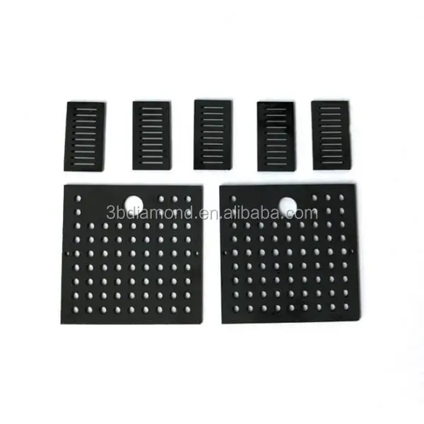 Diamond High Electrical Conductivity Boron Doped Diamond BDD electrodes For high salt wastewater treatment