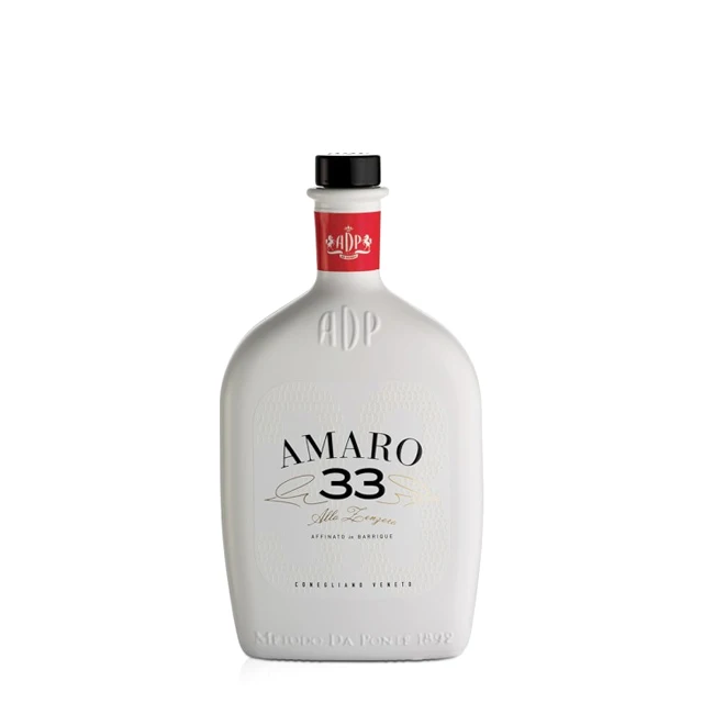 GINGER Liquor AMARO 33 50CL CON GRAPPA DI PROSECCO Bottle Packaging WHITE Liqueur with UNLIMETED Shelf Life 33 % Alcohol 2,9 Kg