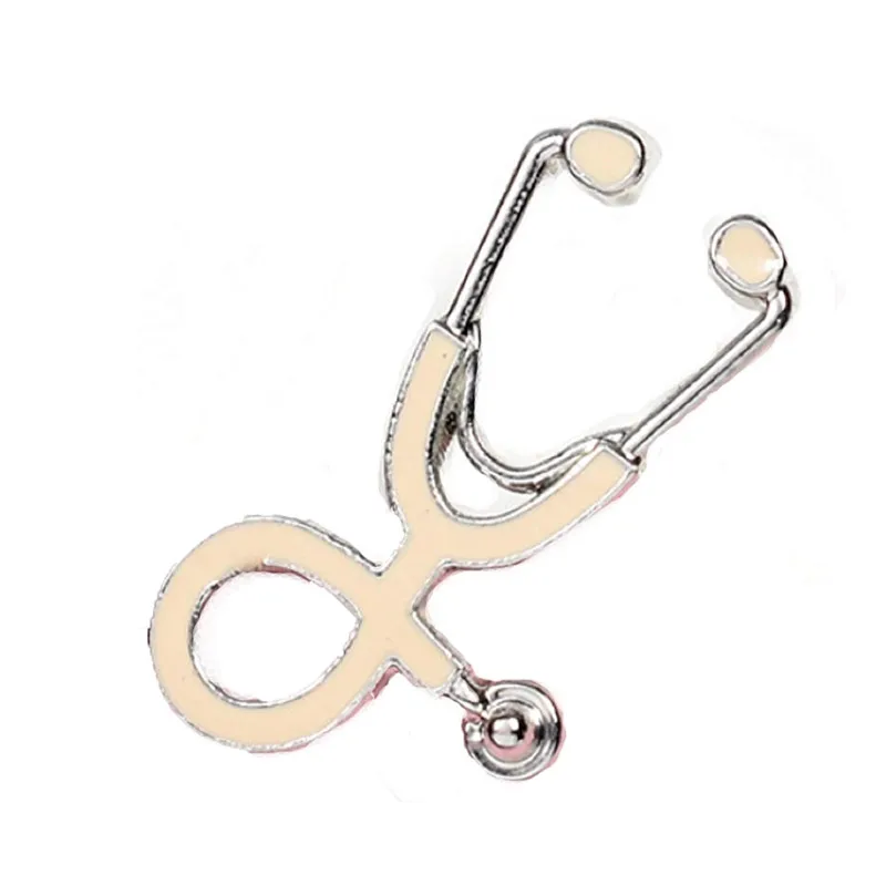 hospital custom made doctor myster medical stethoscope enamel pin