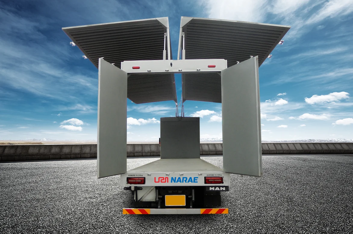 Korean Wing Body Truck - Narae Special Vehicle Truck