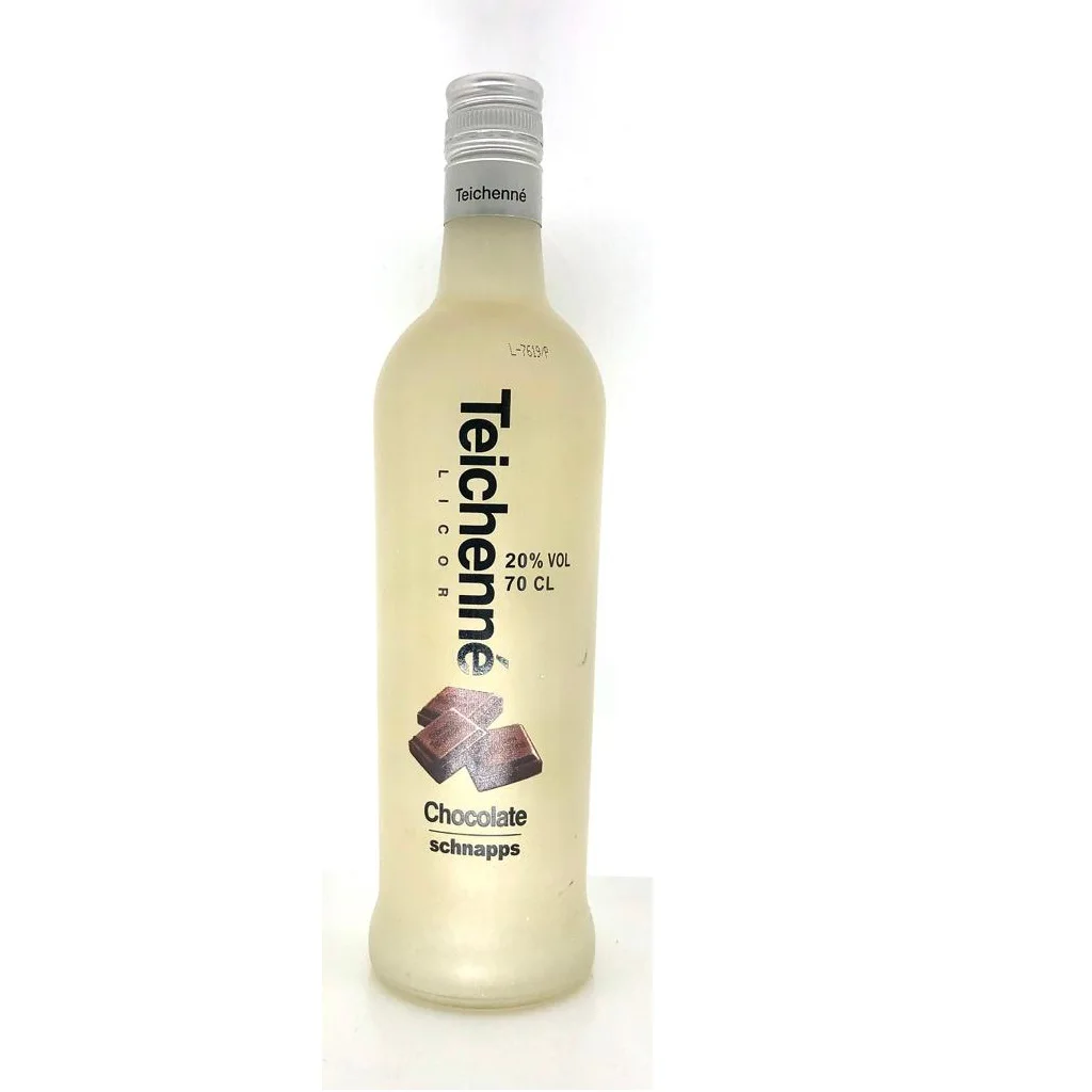 
20% Alcohol Content Teichenne Chocolate Schnapps In Glass Bottle Packaging From Spain 