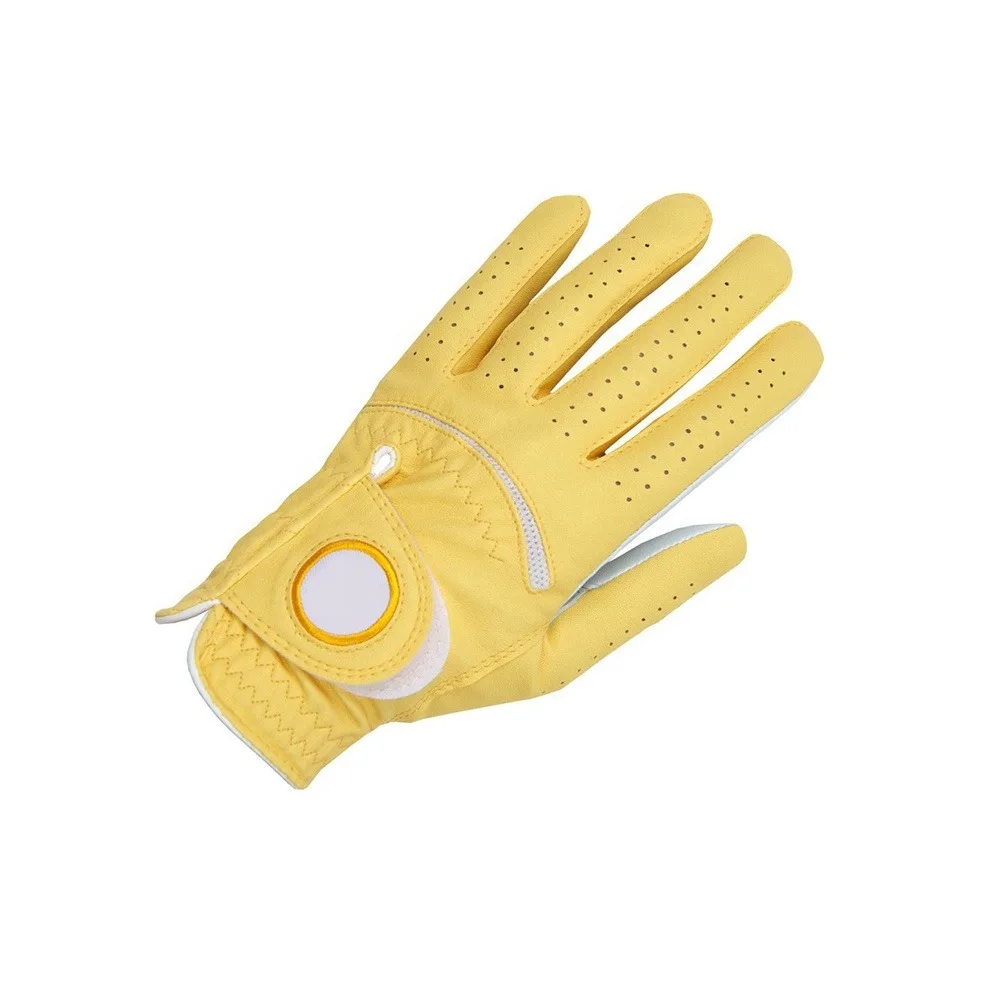 Производитель высококачественных перчаток Для Гольфа Cabretta перчатки для гольфа из синтетической кожи Индивидуальный бренд