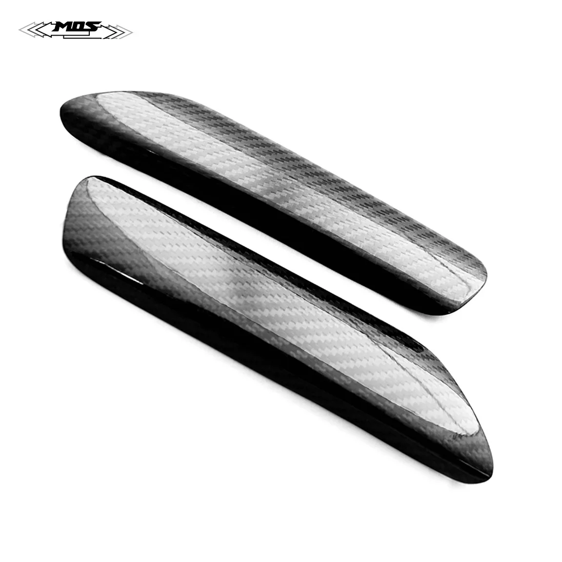 MOS Carbon Fiber Arm Rest Covers for Hyundai Genesis Coupe 2013-2016 LHD RHD