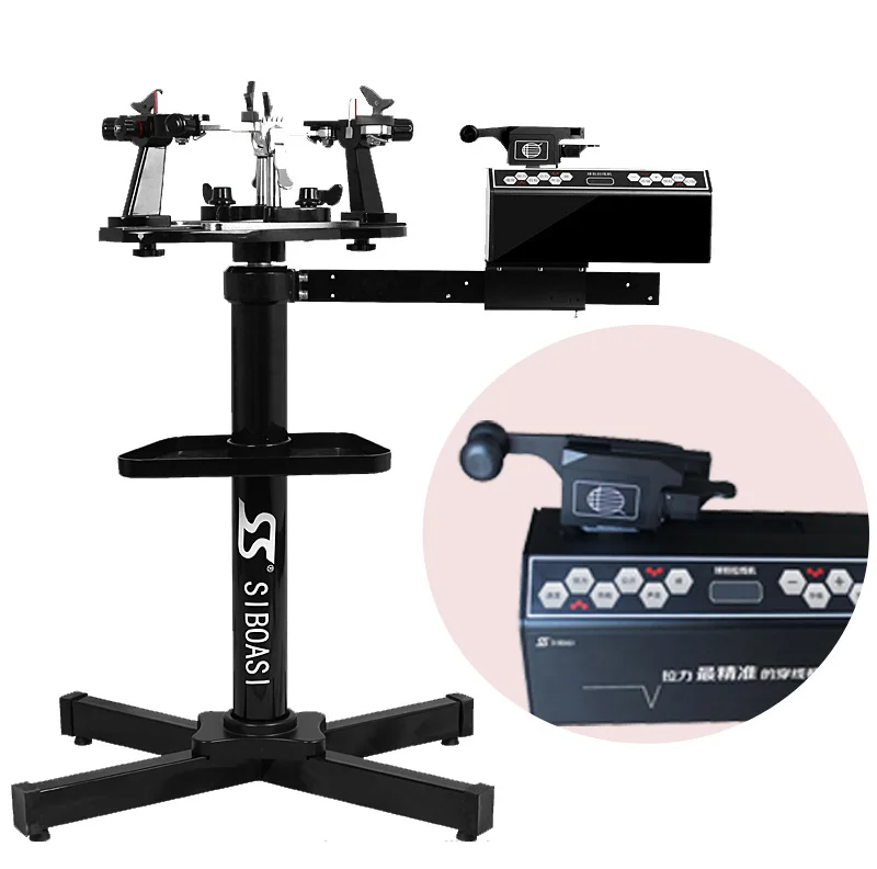 Hot Sale SIBOASI  High quality badminton tennis computer stringing machine for promotion