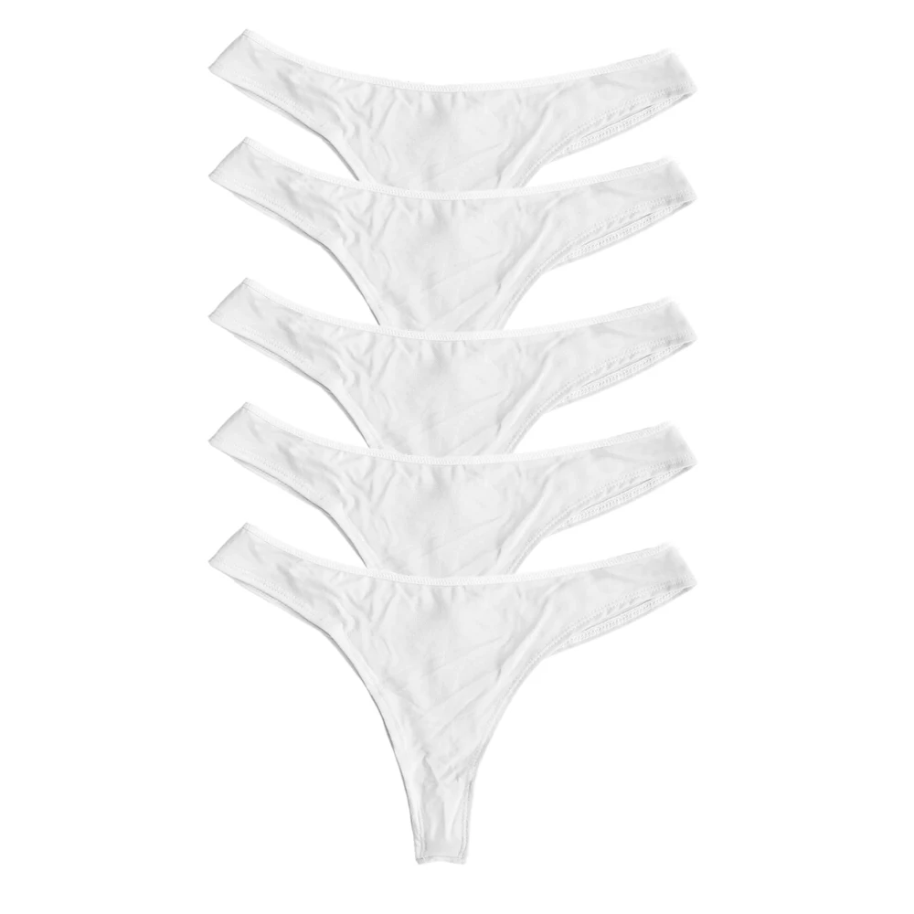 Womens Tong Sexy Design White Underwear Panties for Girls Soft Comfortable Ready to Ship Wholesale Stock Lot 2021 Hot Selling