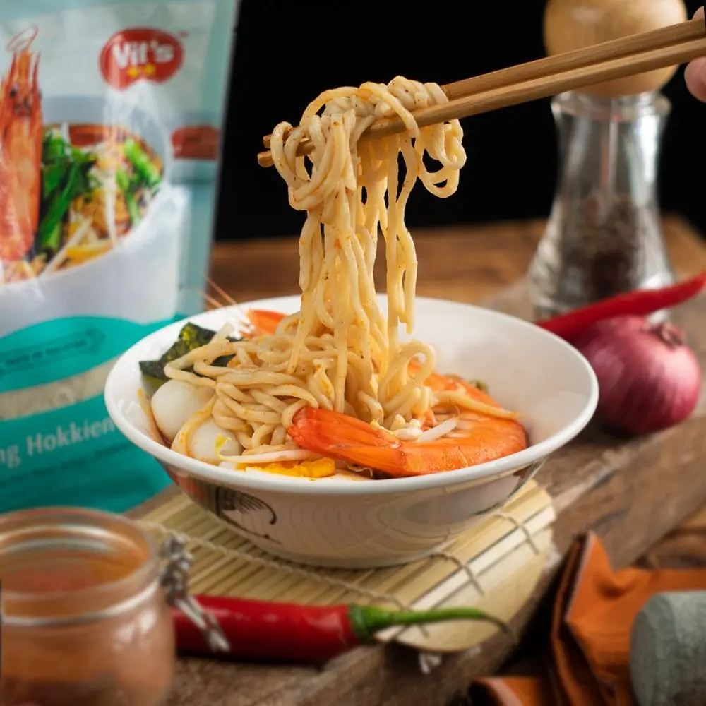 Vits instant noodle Ramen with Hokkien Flavour in Carton (Halal)