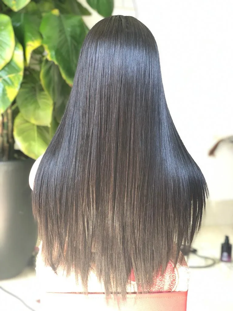 Wig bone straight Wholesale High quality Raw hair Vietnam soprano remy hair, Human hair extension