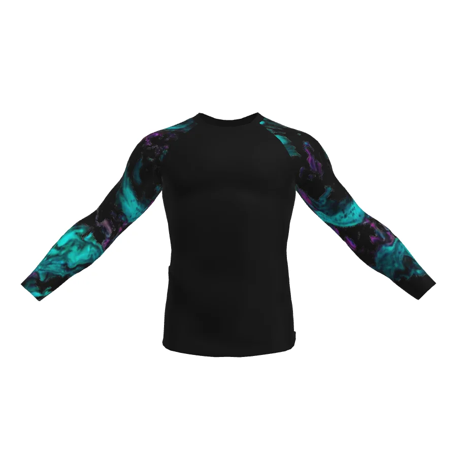  Высокое качество индивидуальная Сублимация BJJ защита от сыпи для мужчин и женщин сделано в Пакистане