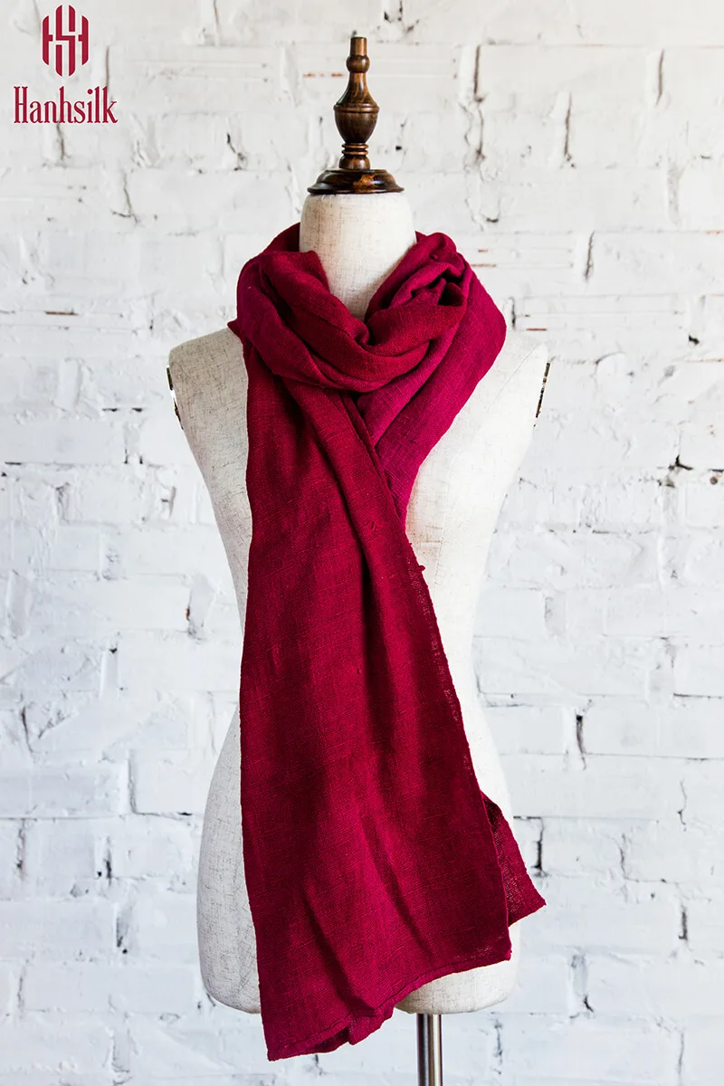 
Silk scarf 100% natural silk, thick shawl fashion, suitable for many ages made in Vietnam 