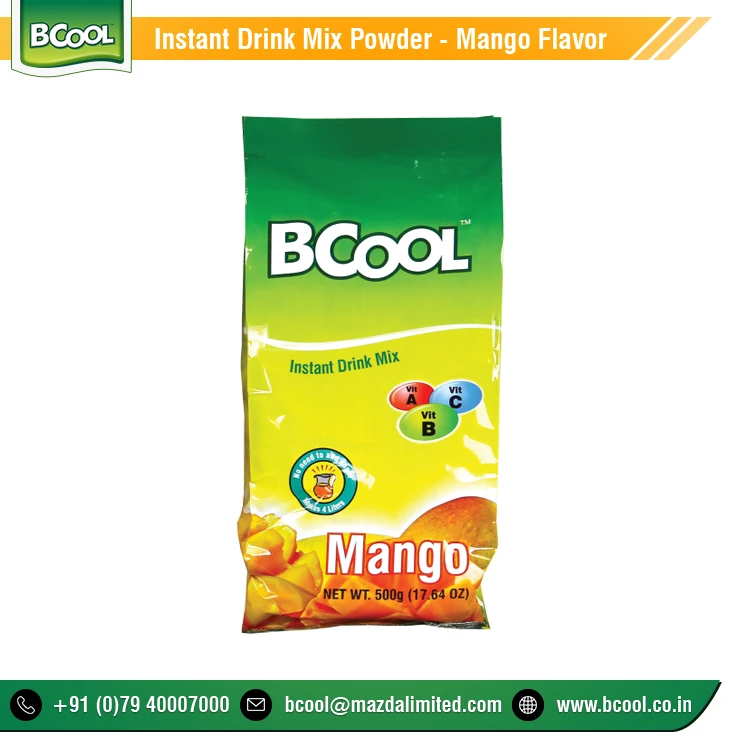 Natural Taste Highest Quality Farm Fresh Mango Fruit Flavor Drink Powder for Instant Energy and Freshness