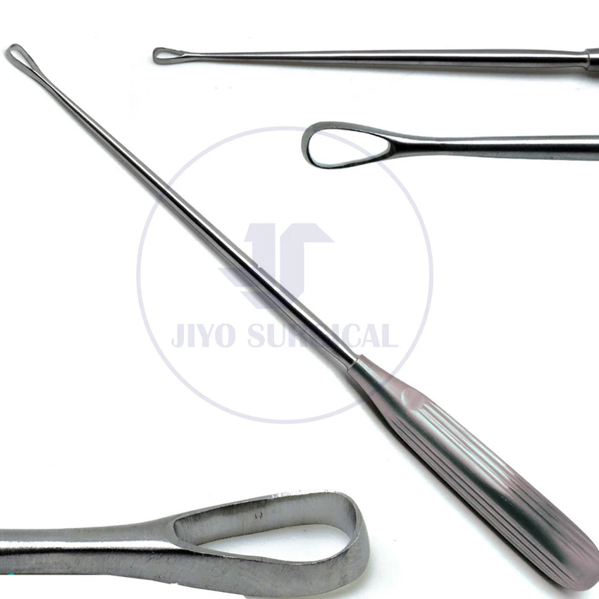 Хит продаж одобренные CE хирургические кюреты с присоской матки 11 дюймов острые лезвия гинекология 8 мм нержавеющая сталь