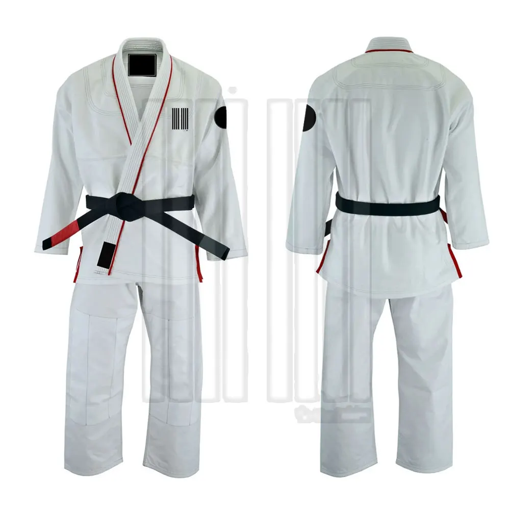 Custom 100% cotton Pre-shrunk bjj gi brazilian jiu jitsu gi pearl weave cotton fabric bjj kimono