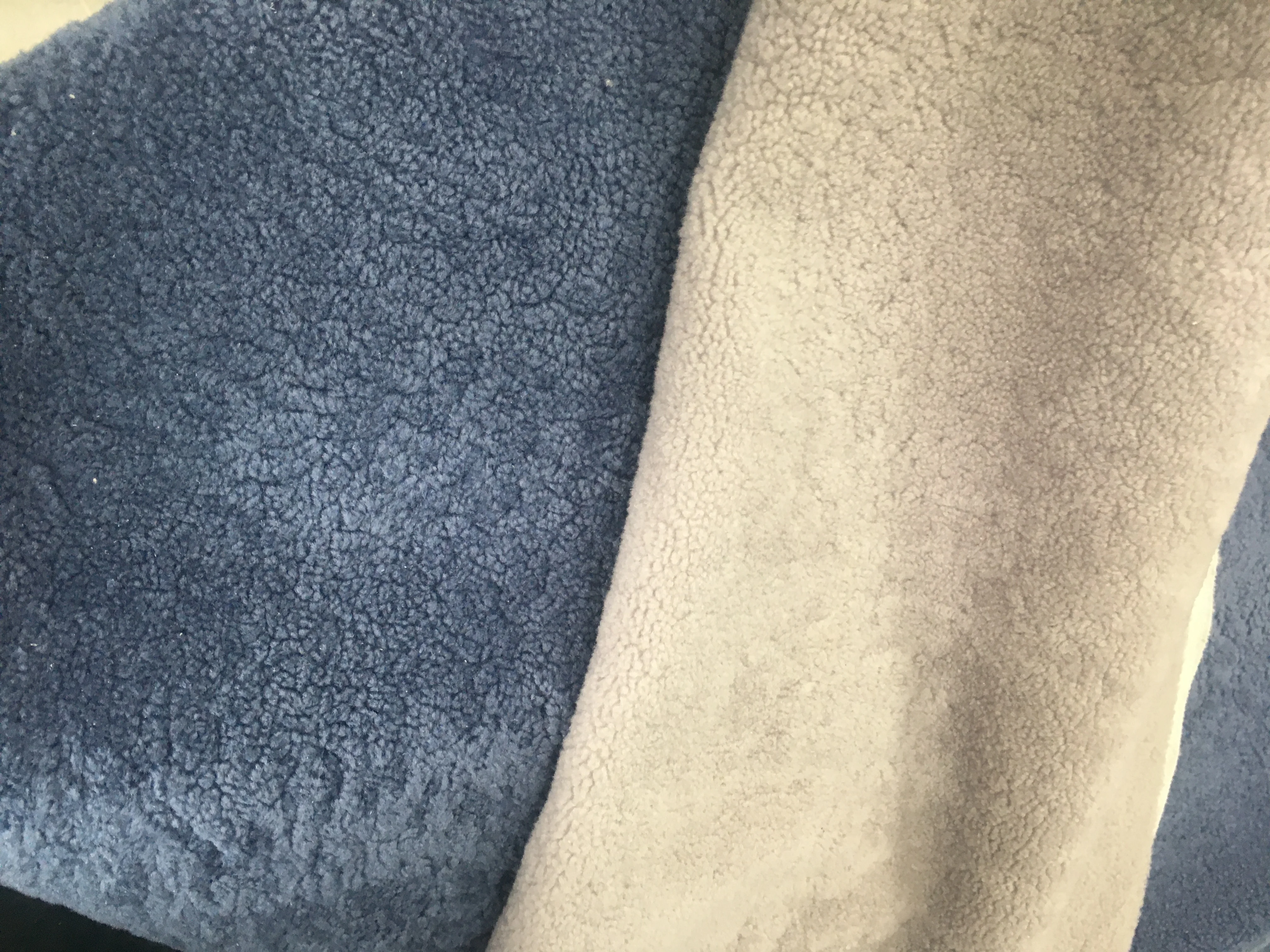 Semi-Finished Shoes Hair Shine Special Treatment h 0.9 - h 1.3 Refined Sheepskin For Sewing Shoes/Covers/Slippers