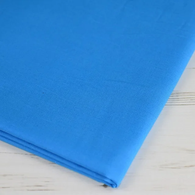Plain Color Sheeting Fabric Medium Weight 100% Cotton Shrink Resistant Material Buyer Requirement Sustainable Reusable Soft