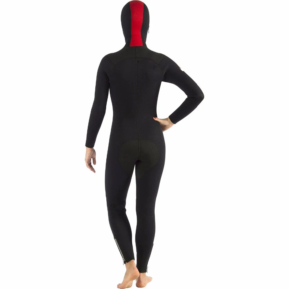 Custom Logo Neoprene Solid Scuba Diving Suit  Long Sleeve Front Zip Wet Suits Women Driving Scuba Driving Suit 2022