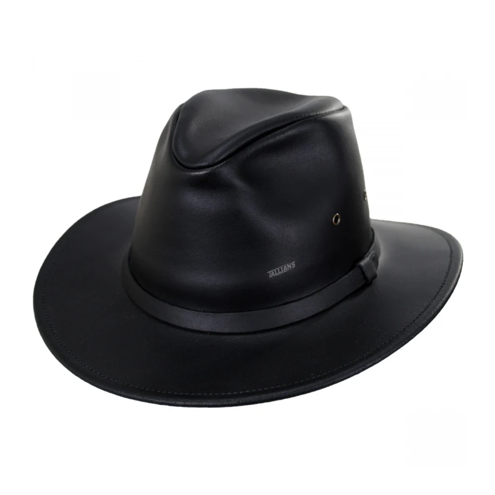 Leather Cowboy Western Style Australian Bush Hat
