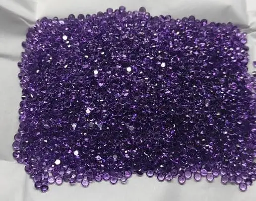 Amethyst 3mm round loose gems
