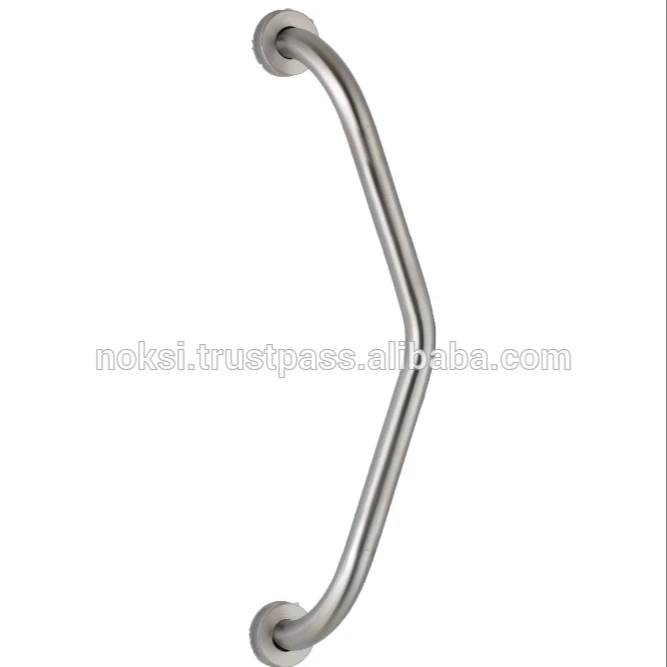 
Angled Stainless Steel Grab Bar Q32mm 