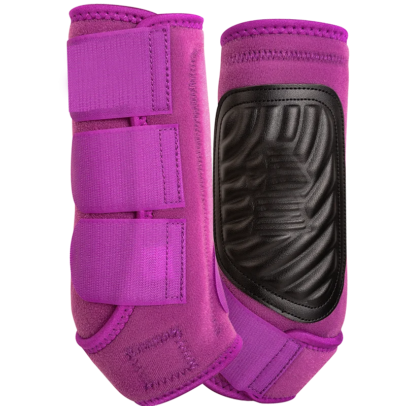 Light Weight Leg Protection Leather Horse Tendon Boots