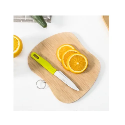 Mini Apple Bamboo Chopping Board - Convinient To Go Picnic 99 Gold Data