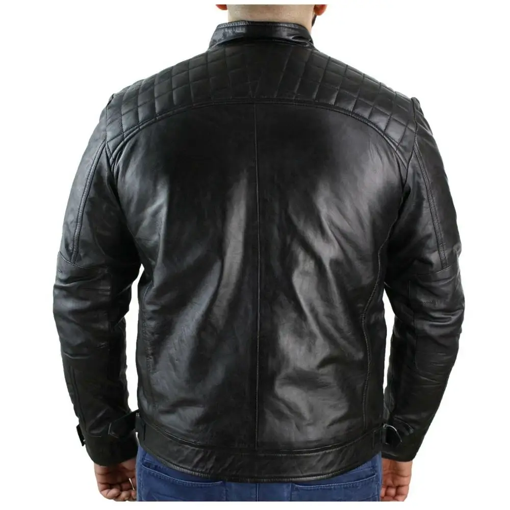 
Pakistan Genuine Leather Jackets/Top Quality Men Leather Jackets/Motorbike Leather Jacket 