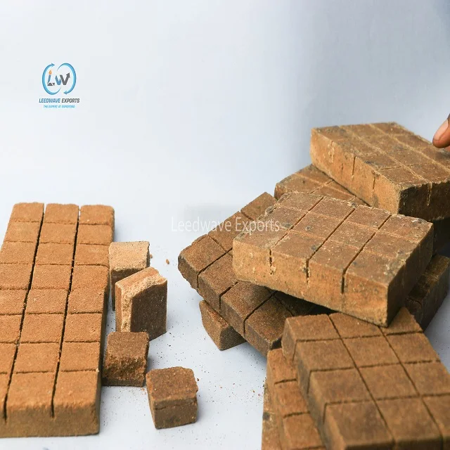 12 bar wood log fuel firelighter squares for wholesale