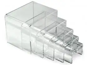 Clear Acrylic riser stand for display of Jewelry watch window showcase