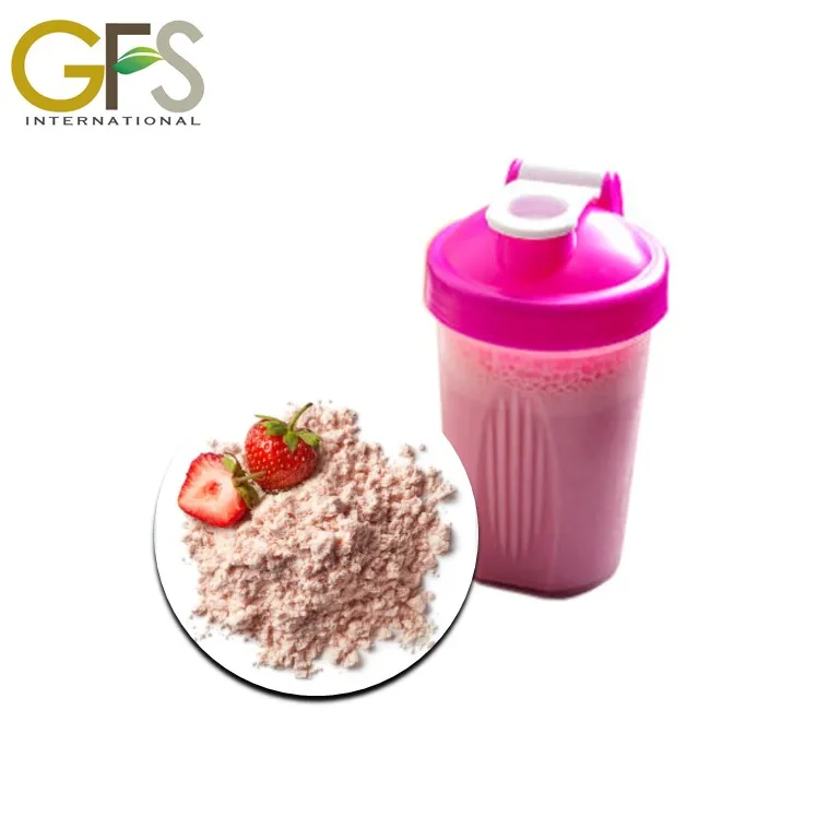 Strawberry Protein nutritional supplement for men