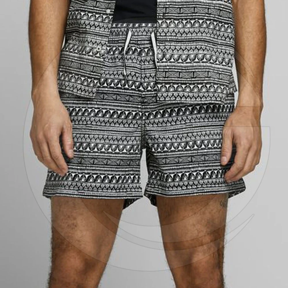 Top Sale Colorful Print Breathable Elastic Wait Men Sublimation Shorts