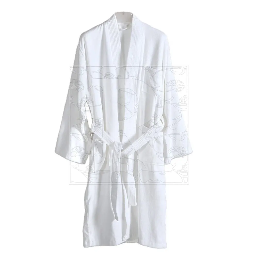 2023 Wholesale Customized New Arrival Custom Color Casual Luxury Kimono Sleepwear Bathrobe For Men Women Robes And Night Suits