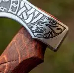 Handmade Steel Camping Hatchet Axe