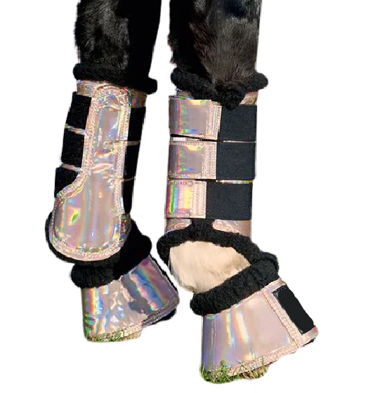 
Latest Designer Faux Fur Horse Brushing Boots 