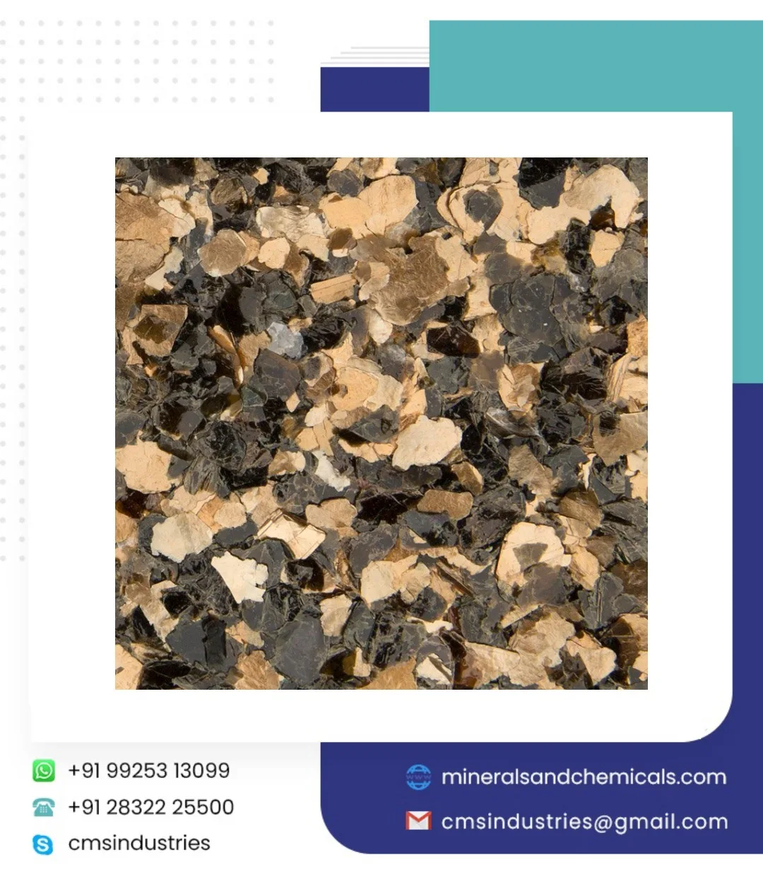 Hot Selling Non-Toxic Higher Whiteness Mica Chips Powder for Paints