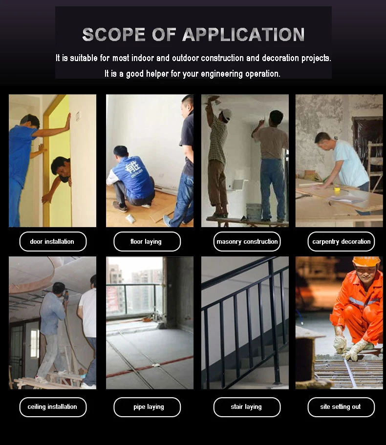 4D laser level 16 lines laser level high quality green germany osram diode 360 laser level with slope function