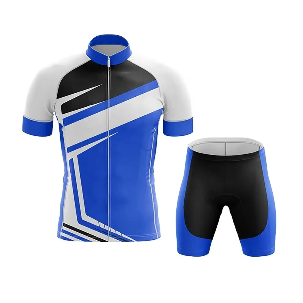 Custom Bike Clothing Sublimation Cycling Jersey Cycling Bib Shorts Suit best price high quality custom design cycling set