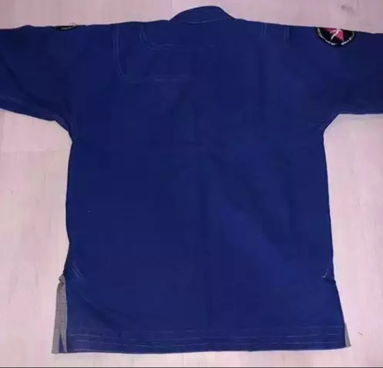 wholesale Blue Custom Bjj Gi / Brazilian Jiu Jitsu Uniform 450 GSM BJJ Kimono