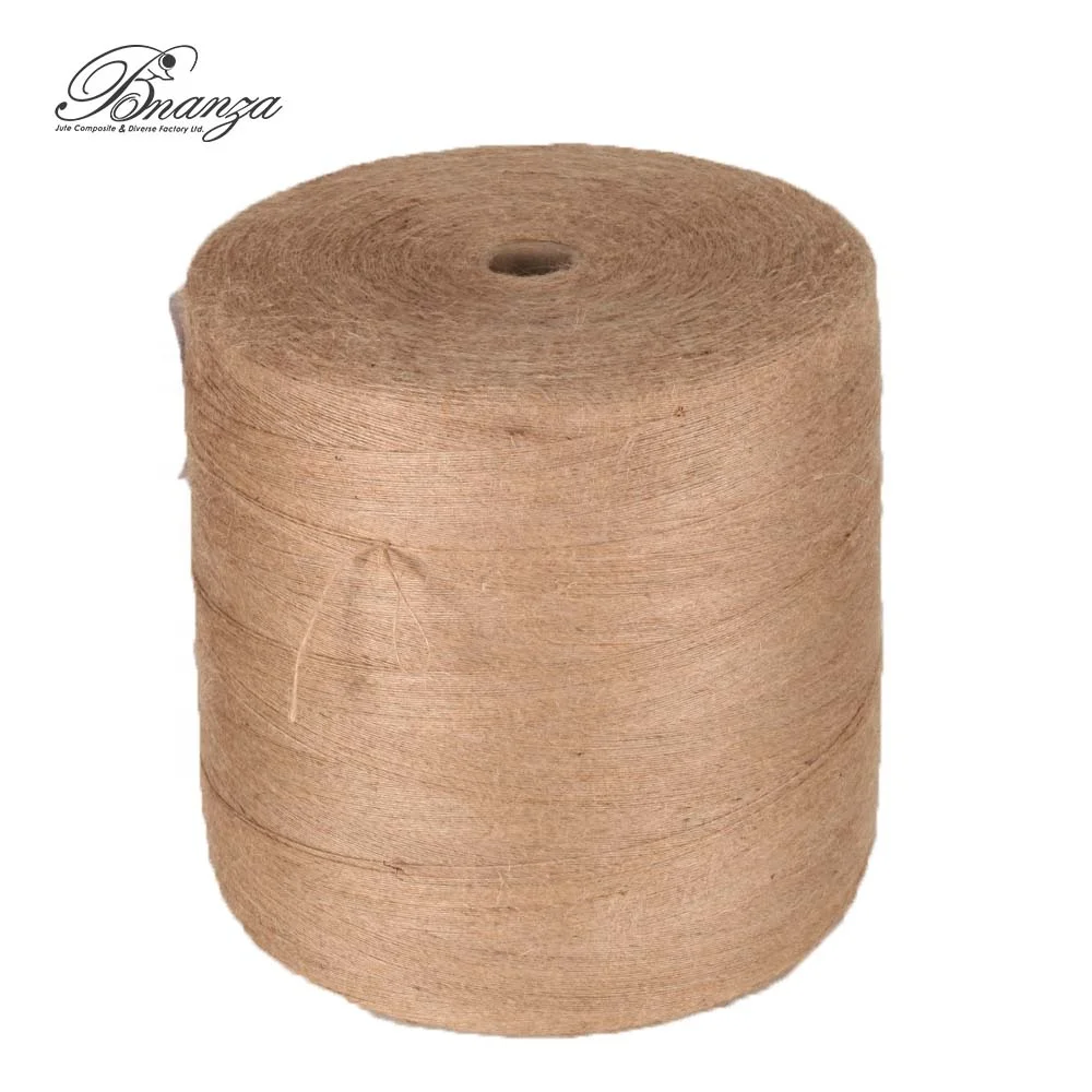 Zero Spike 10 lbs Single ply CB Quality Jute Yarn from 100% BTD Grade Tossa jute of Hard District Area in Bangladesh