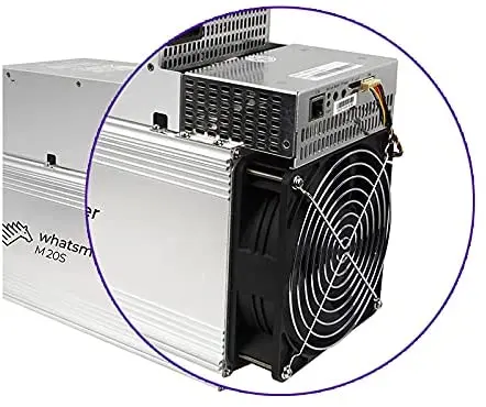 Биткойн WHATSMINER M20S 48 Вт 68TH/S Asic Miner с блоком питания