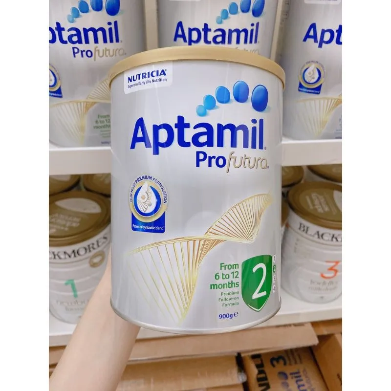 Сыпучий Aptamil Synbiotic детский молочный порошок. Этапы 2