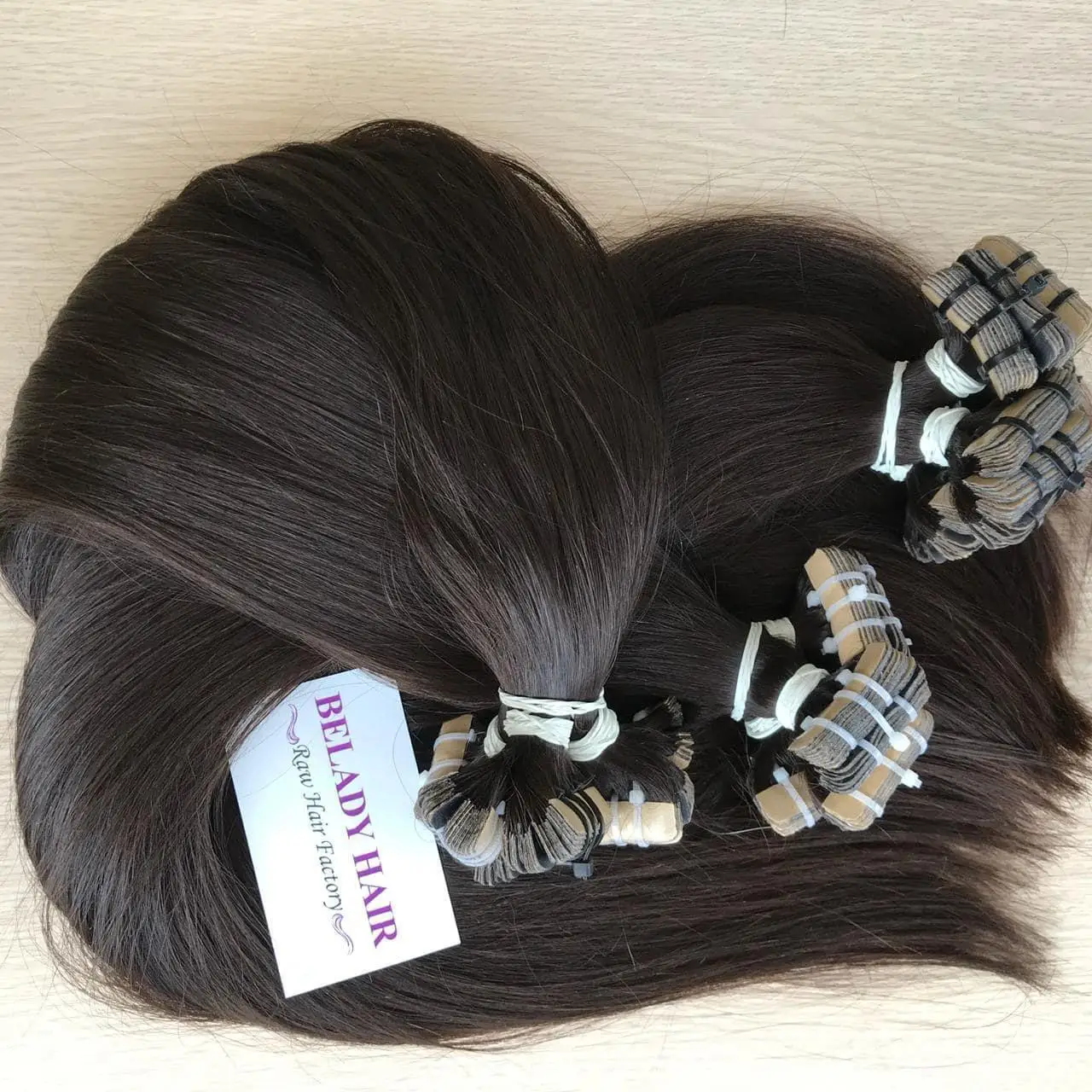 Вьетнамское наращивание волос с выравненной кутикулой супер двойное натяжение лучшее качество текстура коричневого плетения