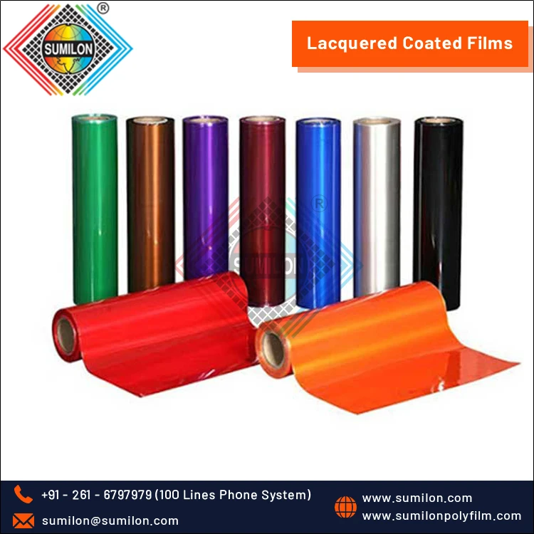Мягкие полиэфирные пленки с лакированной пленкой индийского Производителя привлекательная упаковка литье