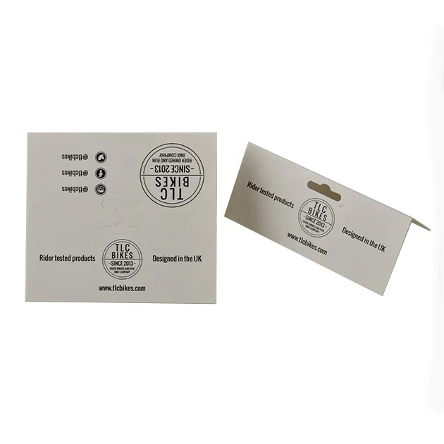 
Manufactory wholesale fold over hang tags custom cheap sock hang tag retail tags hang 