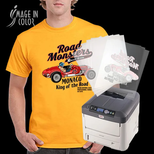 Dark Laser No Cut Self Weeding Heat Transfer Paper For Garments Dark Fabric