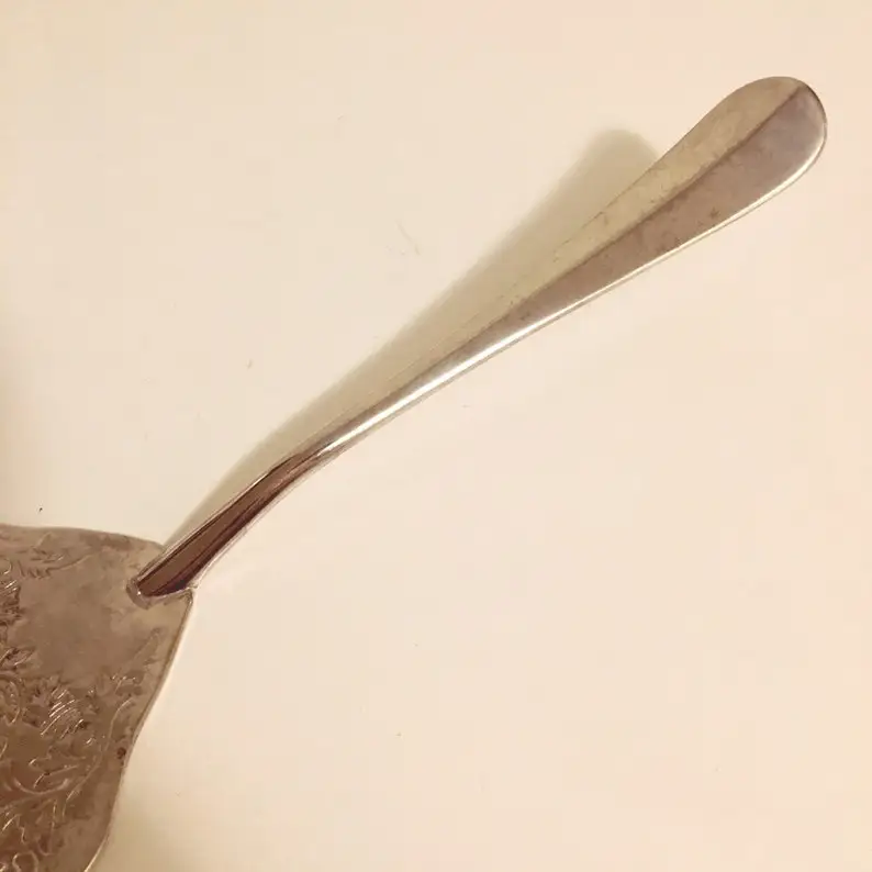 Antique Design Gold Plated Cake Pie Server Set Top Quality Gold Color Cake Set Muffin Cutlery Server Kitchen And Dining Ware