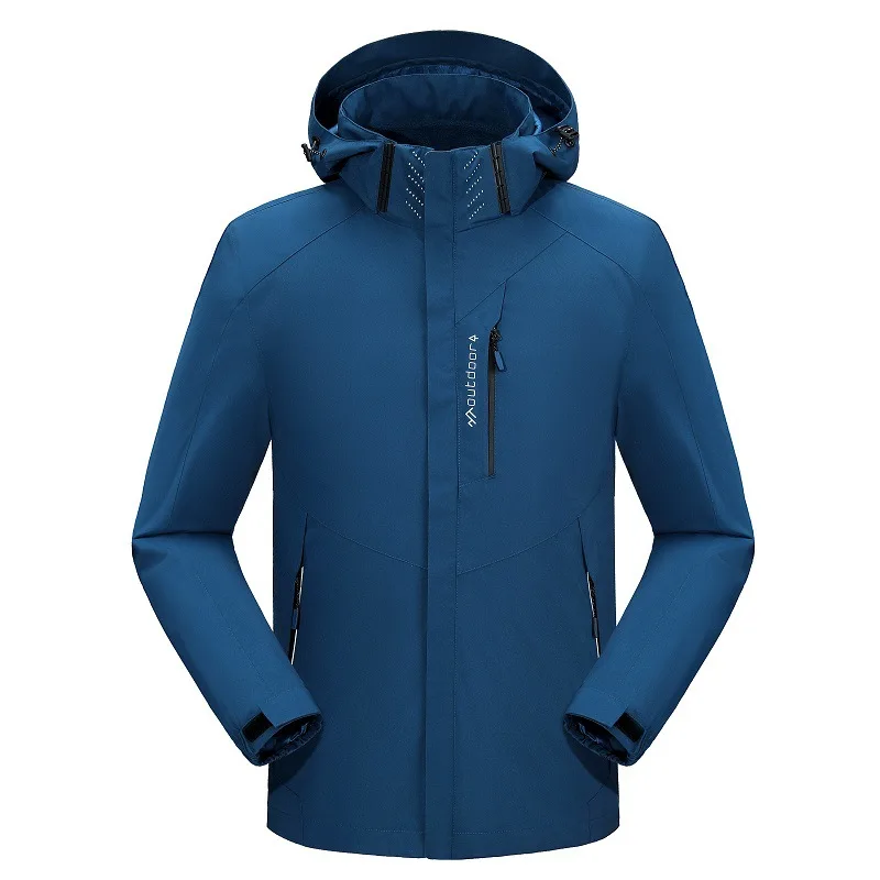 Soft Shell Tactical Jacket For Men Wholesale Waterproof Windbreaker Outerwear Solid Colors New Design Soft Shell Jacket
