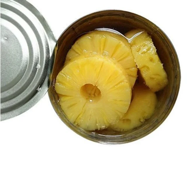 Delicious Canned Pineapple With Syrup High Quality Organic 2023 - wholesale best price from Vietnam.