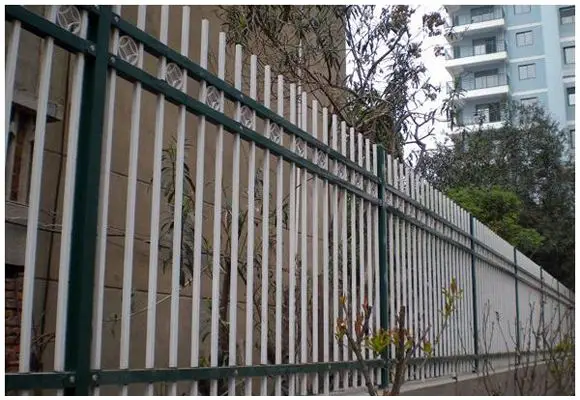 PVC Coated security fencing Housing Fencing HSE-C126 model finishing frame type metal packaging safe for export