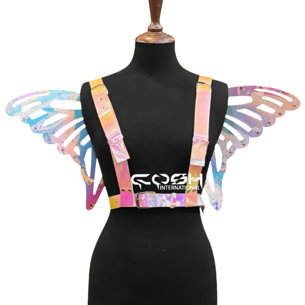 Holographic Ladies Body Harness Supplier From Sialkot Pakistan